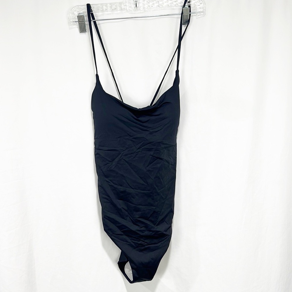 Everlane The String One Piece Swimsuit Black Size XL NWT - Picture 4 of 10